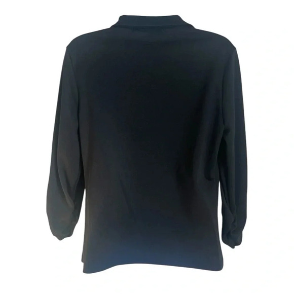 Hybrid & Company Black Blazer Jacket - One-Button Closure, Made in the USA - Picture 7 of 8